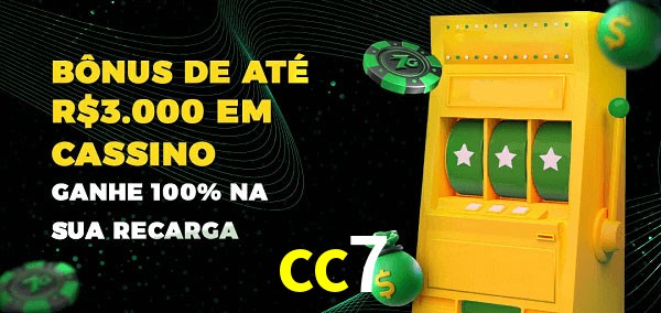 cc7 melhor bônus de depósito